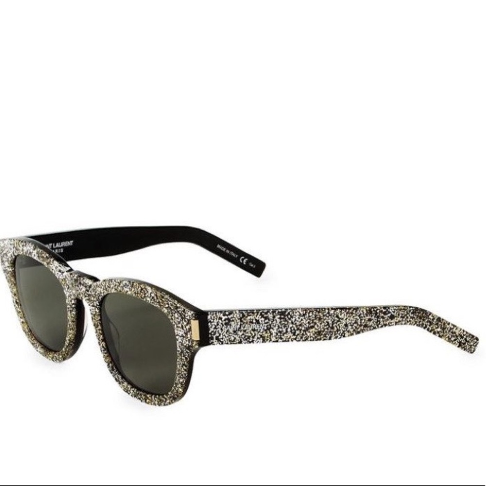 YSL Saint Laurent Glitter Sunnies